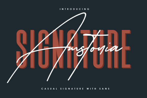 Amstonia Signature: A Versatile Typeface for Editorial Design