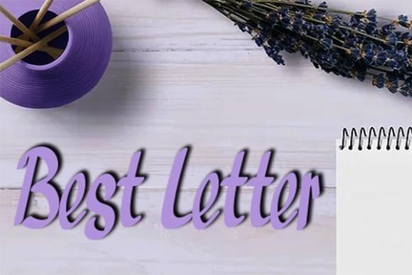 Best Letter: The Perfect Handwritten Font for Crafters