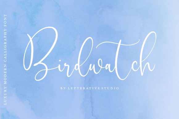 Birdwatch Font: A Modern Script for Web Design