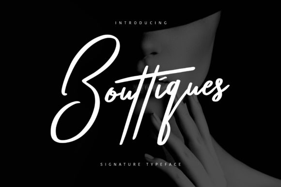 Bouttiques Font Review: A Handwritten Typeface for Social Campaigns