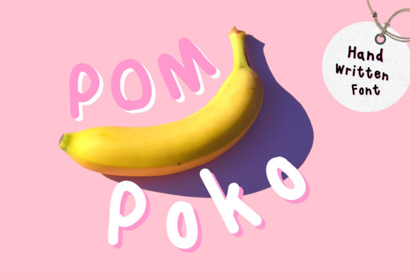 Bringing Pom Poko Font to Life in Handmade Shops