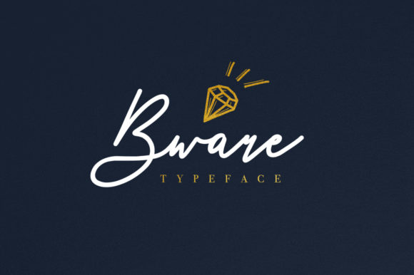 Bware Font Review: A Sweet Handwritten Typeface for Brands