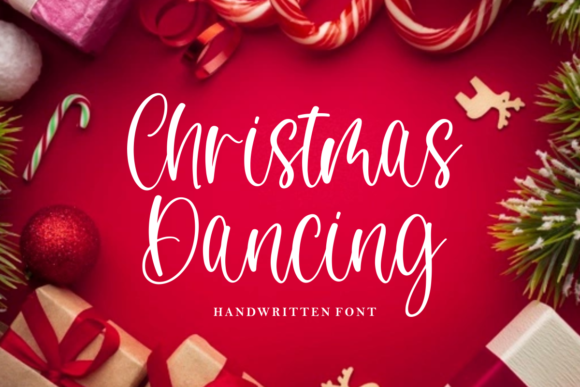 Christmas Dancing Font: A Web Designer's Take on Modern Script