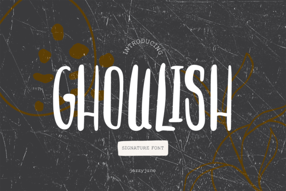 Ghoulish Font: A Spooky Typeface for Web Design