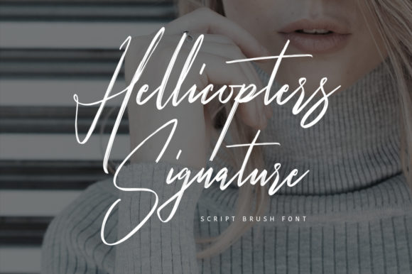 Hellicopters: A Handwritten Font for Makers