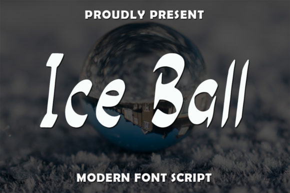 Ice Ball: A Handwritten Font for Authentic Brand Identity