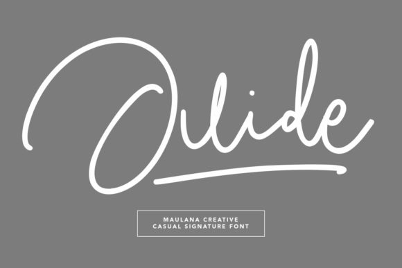 Juide: A Delicate Handwritten Typeface for Modern Web Design