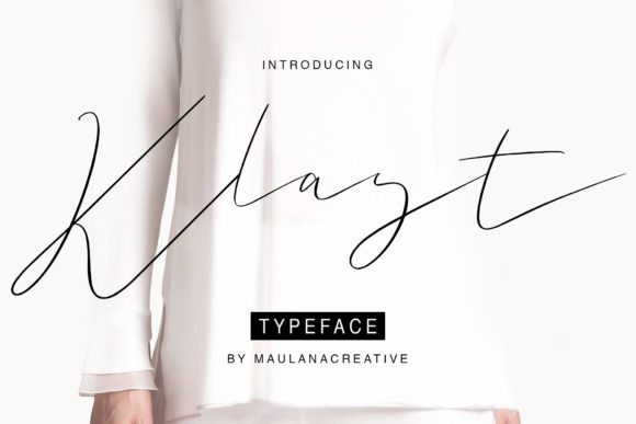 Klast Typeface: A Balanced Script for Editorial Design