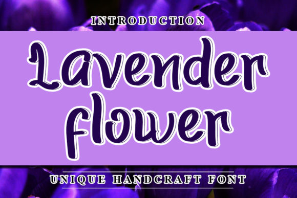 Lavender Flower Font Review for Social Campaigns