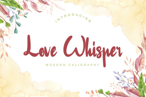 Love Whisper Font: A Designer's Take on Romantic Branding