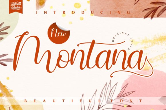 Montana: A Bold Script for Authentic Brand Identity