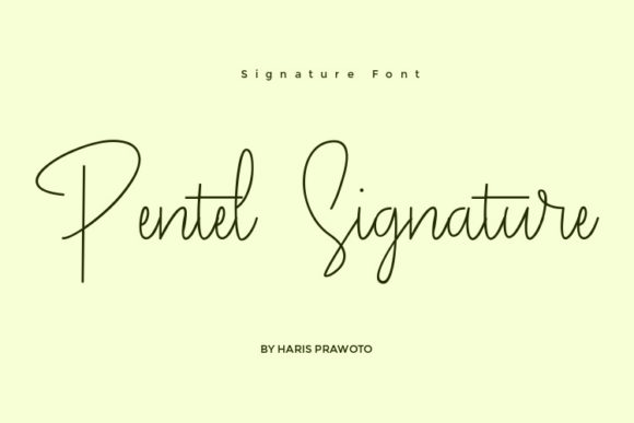 Pentel Signature Font Review: Elegant Script for Branding