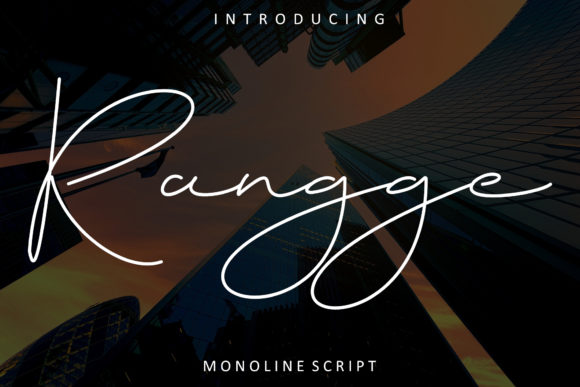 Rangge Font Review: Elevating Web Headers with Elegance