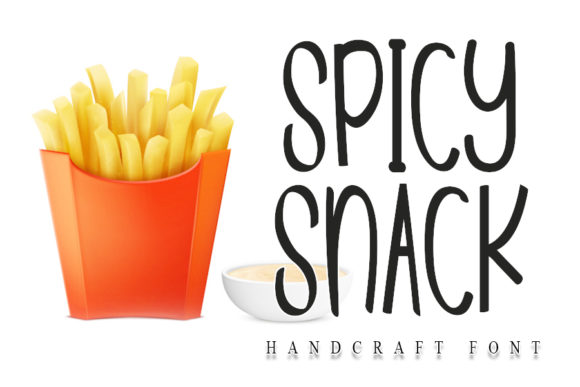 Spicy Snack Font: A Sweet Typeface for Branding
