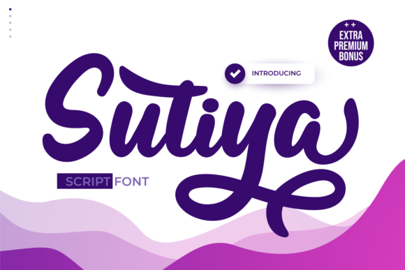 Sutiya: The Script Font That Elevates Small Business Brands
