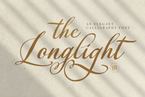 The Longlight Font: A Timeless Script for Handmade Brands
