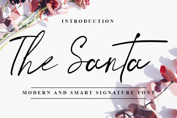 The Santa Font: A Joyful Typeface for Editorial Design