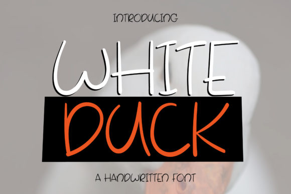 White Duck Font: A Timeless Typeface for Small Business Branding