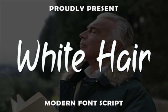 White Hair: A Handwritten Typeface for Modern Editorial Design