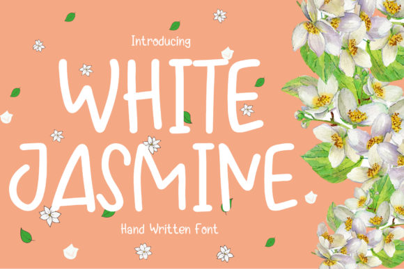 White Jasmine: A Handwritten Font for Authentic Branding