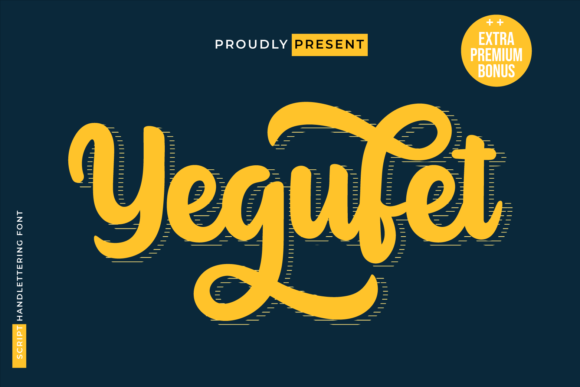 Yegufet: A Joyful Handwritten Font for Your Brand